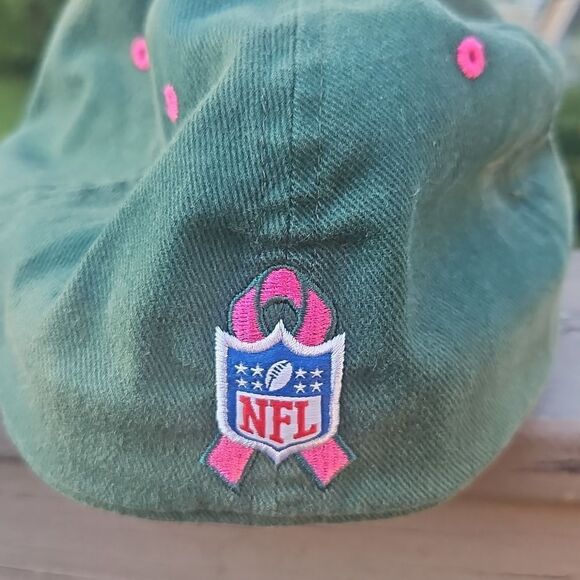 Green Bay Packers Breast Cancer Awareness NFL On-Field Reebok Hat L/XL - Picture 4 of 4